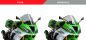 Preview: Kawasaki ZX6-636  2013-2021 oder ZX 6R 2009-2021  Puig Verkleidungsscheibe Racing windshield Z-Racing