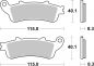 Preview: Bremsbelag SBS 736LS Streetexcel Sintermetall