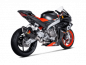 Preview: Akrapovic Racing Line Carbon komplett Anlage Aprilia RS660 und Tuono660 2021 bis 2022