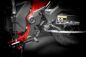 Preview: GILLES Fußrastenanlage AS31GT3 schwarz  für Honda CB 750 Hornet  RH 12 BJ 2023-