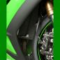 Preview: Kawasaki ZX-6 R 2007-2012 R&G Kühlergitter Wasserkühler schwarz oder silber water radiator grilles black or silver