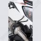 Preview: R&G Racing Auspuffhalter BLACK KTM Duke 690 / 690 R 2012-