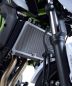 Preview: Kawasaki Z 650 und Ninja 650 ab 2017 R&G Kühlergitter Wasserkühler schwarz oder silber water radiator grilles black or silver