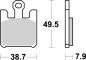 Preview: Bremsbelag SBS 788SP (Satz pro Scheibe)