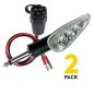 Preview: R&G Abnehmbare Micro LED Blinker SET 2er mit E-Zeichen / mit Diebstahlschutz