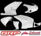 Preview: Aprilia RS 125 1999 bis 2005 Serienteilung Sebimoto Rennverkleidung 3 teilig und Unterkiel und Höcker Hinterteil für Originalsitz - Fairing 3 parts and lower keel and tailsection rear part for original seat