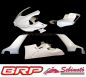 Preview: Yamaha YZF 600 R6 ab 2017 RJ27 Sebimoto Rennverkleidung 4 teilig plus Höcker geschlossene Sitzfläche für Moosgummiauflage racing fairing 4 parts inclusive tailsection closed seatplate for foam rubber