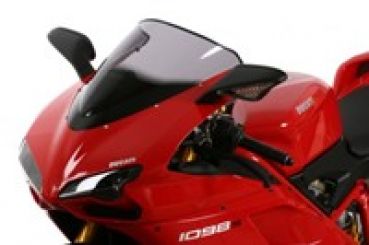 Ducati 848 /1098/1198/R/S- MRA Verkleidungsscheibe Racing windshield alle Baujahre mit ABE