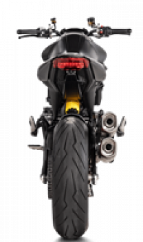 Akrapovic DUCATI MONSTER  2021-2023  Slip-On Line (Titanium)