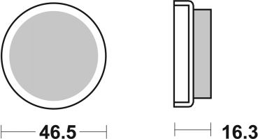 Bremsbelag SBS 576HF Street Ceramic