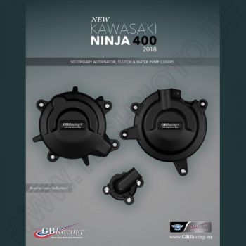 GB Racing Motor Protektor Set Kawasaki Ninja 400 2018- / Z 400 2019- / Ninja 500 / Z500 2024-