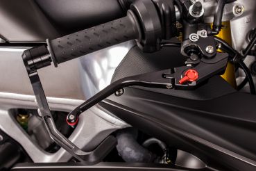 GILLES Bremshebel MPL, schwarz  für Kawasaki für Triumph Speed Triple 1050 2016-2019