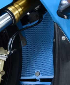 BMW S 1000 R ab 20014 bis 2016 R&G Kühlergitter Blau Wasserkühler water radiator guard Blue