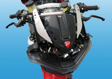 Ducati Panigale V4 ab 2018 Serie Motoholders Alu Verkleidungshalter für Serieninstrumente fairing holder street