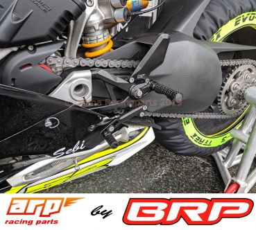 ARP Racing Fussrastenanlage Ducati Panigale V4 V4S und V4R Panigale umgekehrte Schaltung Rear set reverse shifting