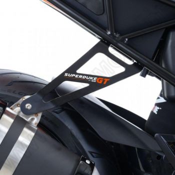 R&G Racing Auspuffhalter BLACK KTM Super Duke 1290 GT 2016-