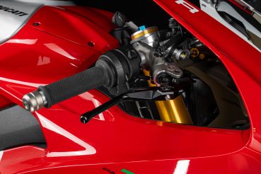 GILLES Bremshebel FACTOR-X-LEVER schwarz für Aprilia RS 660, Typ KS/KV, ab Modelljahr 2021-