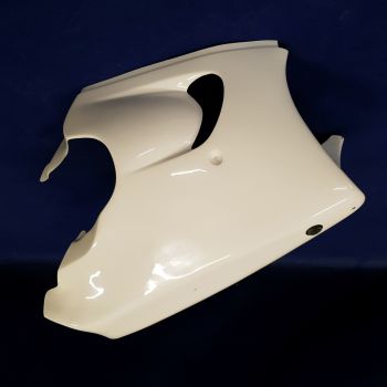 Honda CBR 600F 1997-1998 PC31 Sebimoto Rennverkleidung 2 teilig + Höcker geschlossen (für Moosgummi) / Fairing 2 parts, lower part  + tailsection closed (for foam rubber)