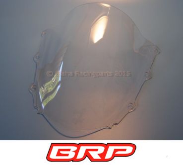 Honda CBR 1000RR SC57 2004-2005 No Name Verkleidungsscheibe Racing verdeckt nicht den Standlichtausschnitt racing screen windshield do not obscure the sidelight opening