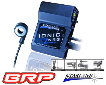 Starlane Quickshifter IONIC für Kawasaki ZX-7R 1996-2001 mit Plug-in Adapterkabel und dynamischer Unterbrechungszeit with plug-in adapter cable and dynamic cut-out