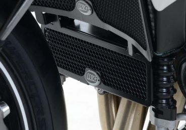 Triumph Speed Triple 1050 S R und RS ab 2011 R&G Kühlergitter Ölkühler schwarz oder silber radiator grille oil cooler black or silver