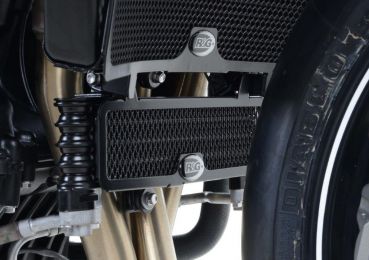 Triumph Speed Triple 1050 S R und RS ab 2011 R&G Kühlergitter Ölkühler schwarz oder silber radiator grille oil cooler black or silver
