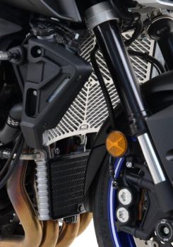 Yamaha MT-10 ab 2016 R&G Kühlergitter Ölkühler schwarz oder silber radiator grille oil cooler black or silver