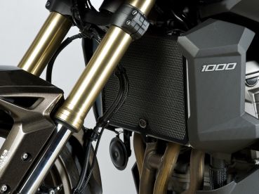 Kawasaki Versys 1000 ab 2012 R&G Kühlergitter Wasserkühler schwarz water radiator grilles black