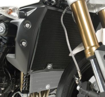 Triumph Speed Triple 1050 und R 2011 bis 2015 R&G Kühlergitter Wasserkühler schwarz water radiator grilles black