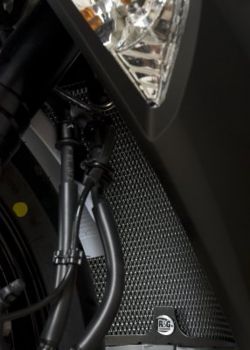 Kawasaki ZX-6 R 636 2013-2018 R&G Kühlergitter Wasserkühler schwarz oder silber water radiator grilles black or silver