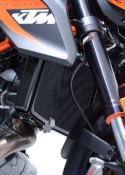 KTM Super Duke 1290 R 2014-2019 und GT ab 2016-  R&G Kühlergitter Wasserkühler schwarz silber oder orange water radiator grilles black silver or orange