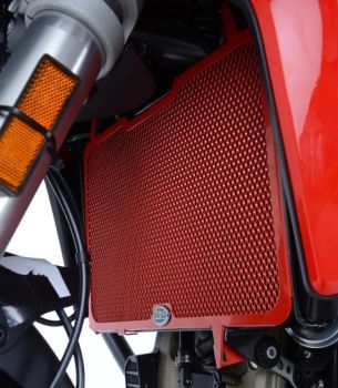 Ducati Multistrada 950 ab 2017 R&G Kühlergitter Wasserkühler Rot water radiator grilles Red