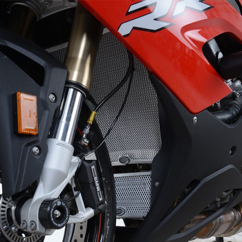 BMW S 1000 RR 2019- und S 1000 XR 2020- R&G Kühlergitter rot Wasserkühler water radiator guard red