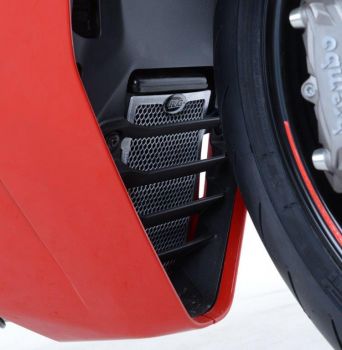 Ducati Supersport ab 2017 R&G Kühler und Ölkühler Schutz Set schwarz oder silber radiator and oil cooler protection set black or silver
