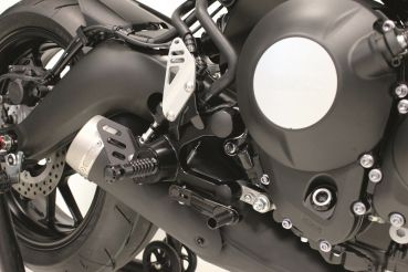 Gilles Tooling Fußrastenanlage RCT10GT Yamaha MT-09 / FZ-09 2013 bis 2016