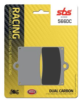 Racing Bremsbelag SBS 566 DC Dual Carbon