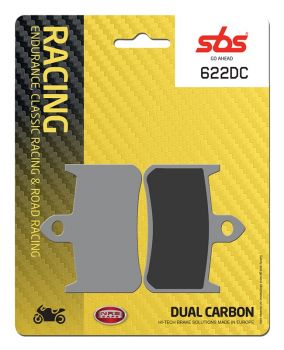 Racing Bremsbelag SBS 622 DC Dual Carbon