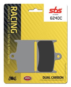 Racing Bremsbelag SBS 624 DC Dual Carbon