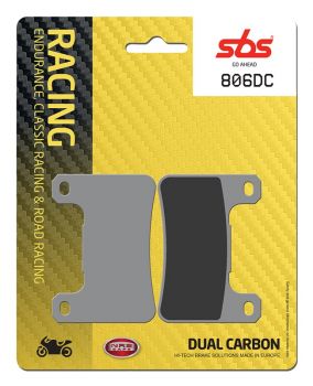 Racing Bremsbelag SBS 806 DC Dual Carbon