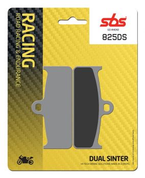 Racing Bremsbelag SBS 825 DS-1 Dual Sinter giftiger Biss