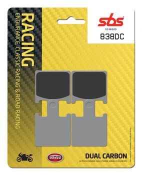 Racing Bremsbelag SBS 838 DC Dual Carbon