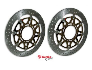 Brembo High-Performance Bremsscheiben Kit 208A98536 , VA, 320mm - Ducati Hypermotard, Multistrada, Monster... -  brake disc