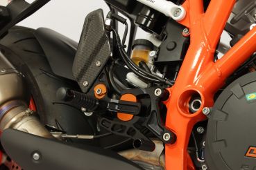 Gilles Tooling Fußrastenanlage VCR38GT KTM 1290 Super Duke /  R 2017 bis 2019