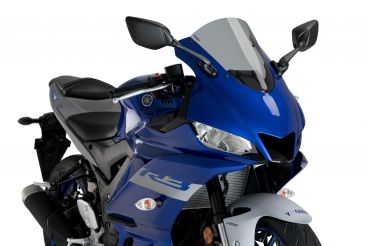 Puig R-Racer Scheibe für  YAMAHA YZF-R3 2019, 2020, 2021, 2022, 2023, 2024