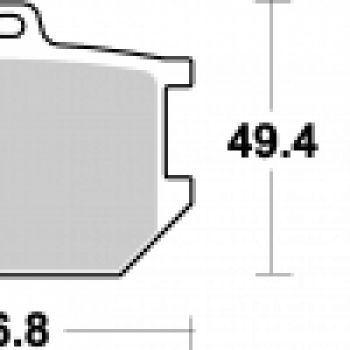 AP Racing AP-Racing Bremsbelag LMP107ST für Yamaha SR500, XJ650, XS250, XS360, XS750, XS850, XS1100, XS400, XS1100, XS650, XS750, XV1000