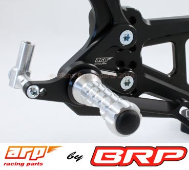 ARP Racing Fussrastenanlage Yamaha YZF 1000 R1 2007-2008 RN19 umgekehrte Schaltung Rear set reverse shifting