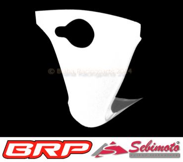 Aprilia RS 250  1995 - 1997 Sebimoto Rennverkleidung 3 tlg. und Unterkiel und Höcker offene Sitzfläche für Originalsitz - Fairing 3 parts and lower keel and tailsection open for original seat