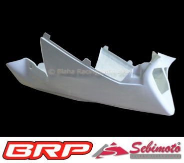 Aprilia RSV 1000 Mille 2001 - 2003 Sebimoto Rennverkleidung 4 tlg. + Höcker (für Originalsitz) fairing 4 parts + tailsection open (for original seat)