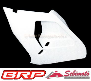 Aprilia RSV 1000 Mille 2001 - 2003 Sebimoto Rennverkleidung 4 tlg. + Höcker (für Originalsitz) fairing 4 parts + tailsection open (for original seat)