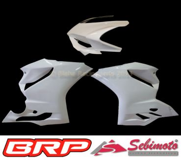 Ducati Panigale 1199 2012-2014 Sebimoto Rennverkleidung 3 teilig Fairing 3 parts